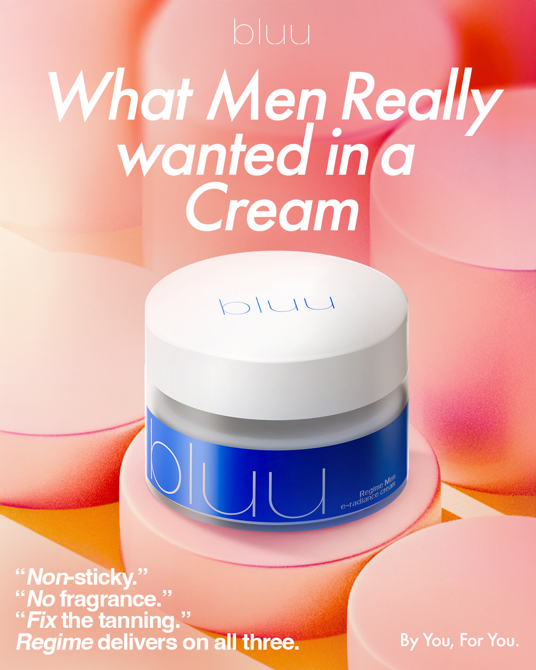 REGIME BY BLUU – Advanced Face Brightening & Repair Cream for Men