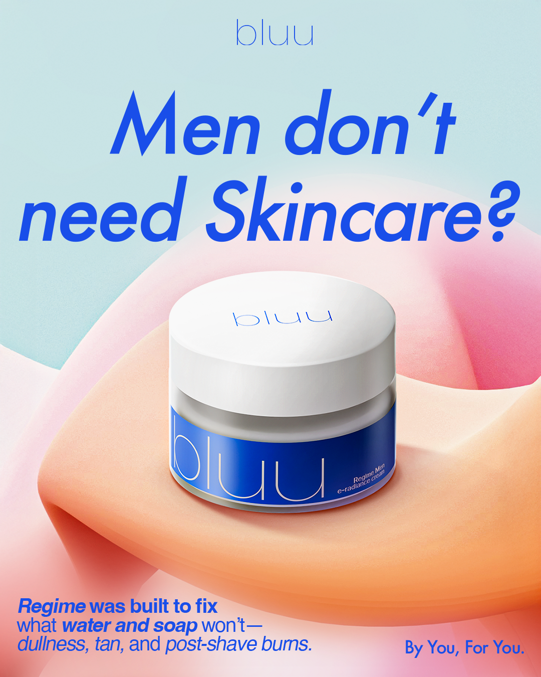 REGIME BY BLUU – Advanced Face Brightening & Repair Cream for Men